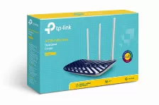 Ruteador Inalámbrico Tp-link Archer C20 W 3 Ant., Wi-fi 5 (802.11ac), 5 Rj-45, 433 Mbit/s, Plata